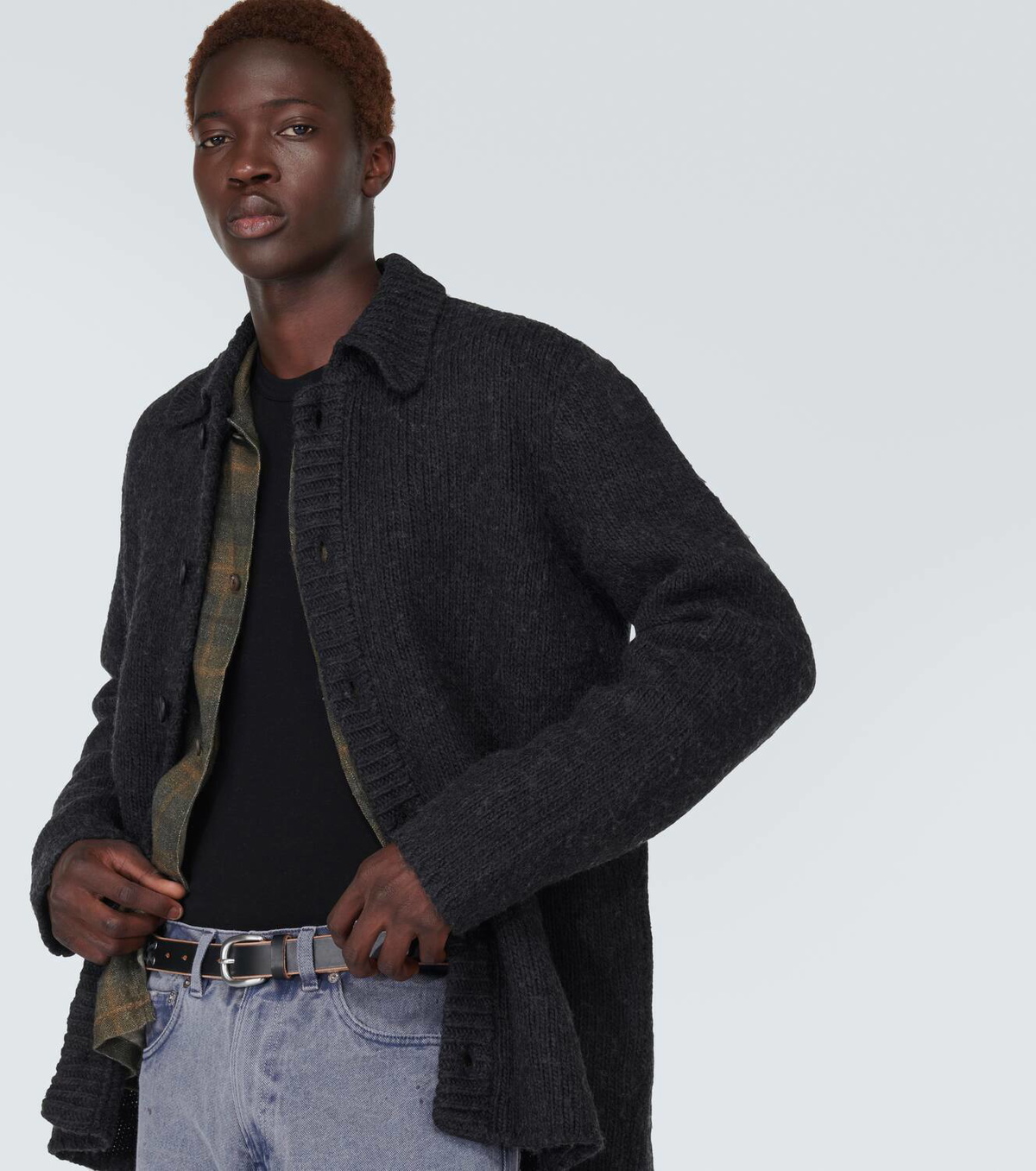 Our Legacy Ribbed-knit cardigan Our Legacy Our Legacy Ribbed-knit cardigan Our Legacy