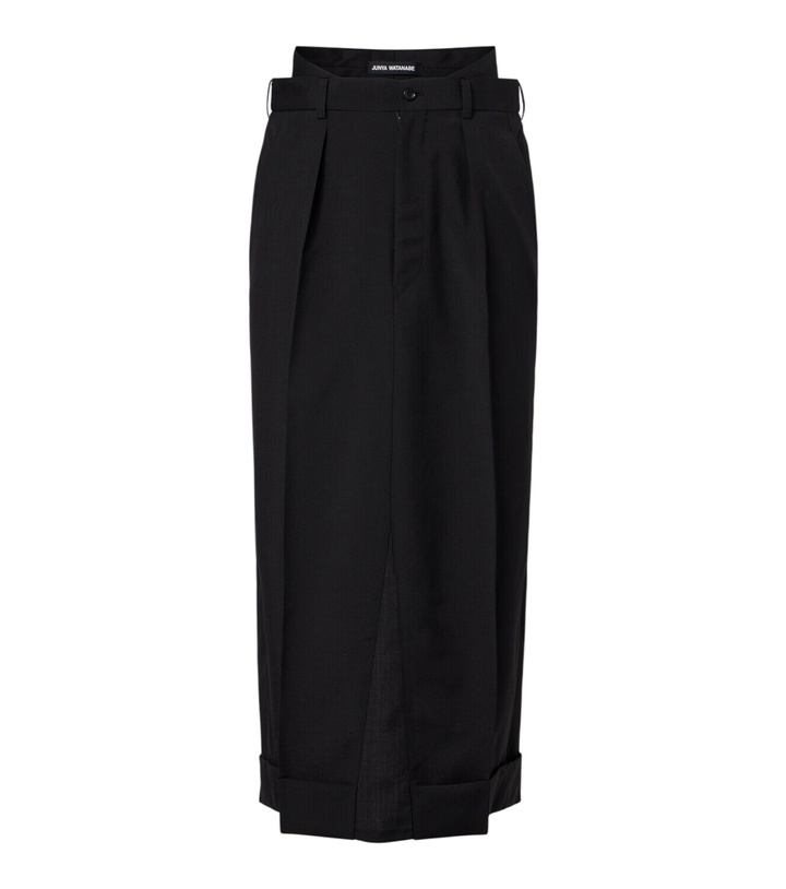 Photo: Junya Watanabe Pleated midi skirt