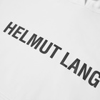 Helmut Lang Men's Core Logo Popover Hoody in White