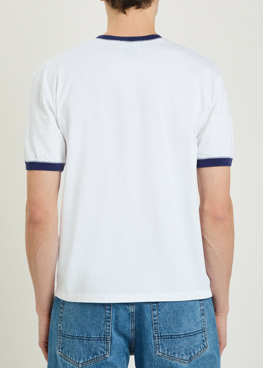 Drake's Cotton T-shirt White