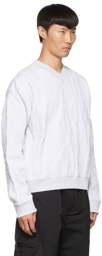 Bottega Veneta Off-White Nylon Sweater