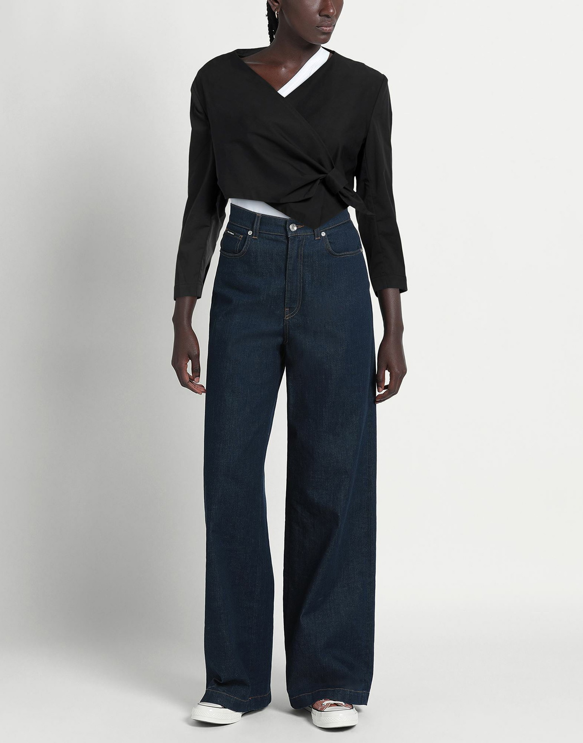 Alessia Santi Womens Jacket in Black