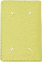 Maison Margiela Yellow Four Stitches Card Holder