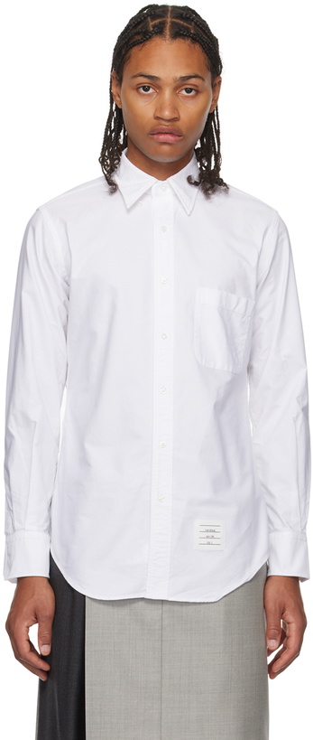 Photo: Thom Browne White Classic Shirt