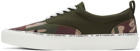 AAPE by A Bathing Ape Green Camo Lace-Up Sneakers