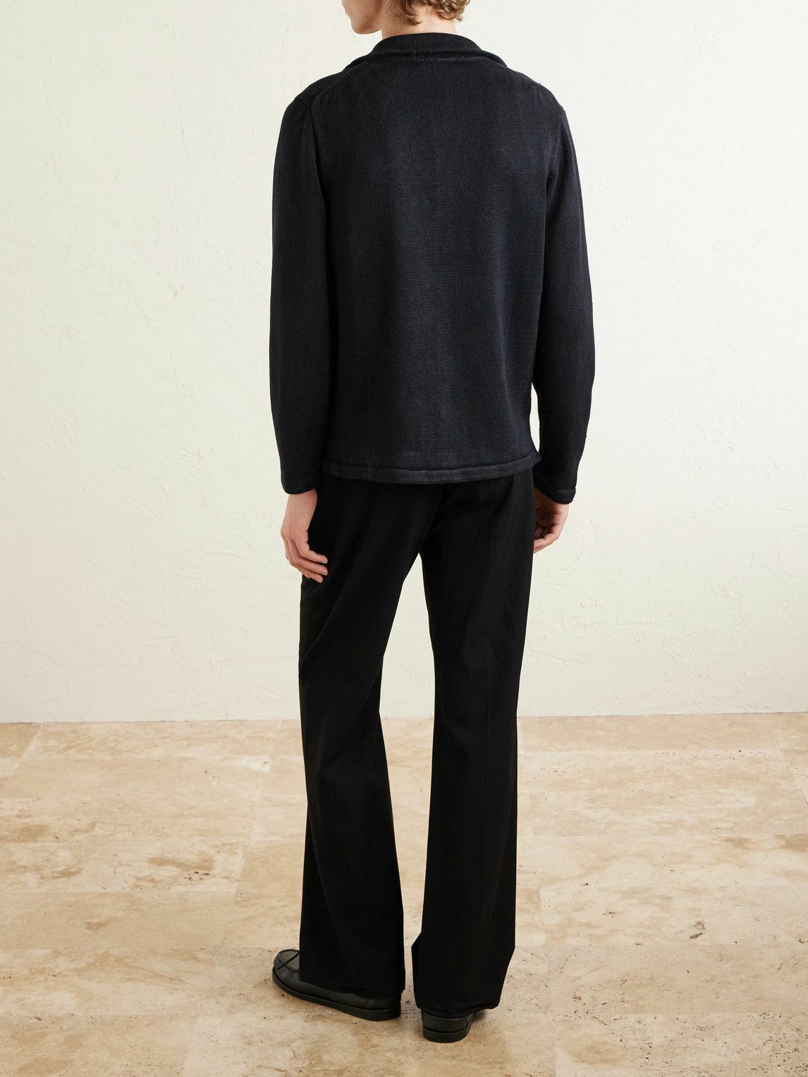 Inis Meáin - Linen Cardigan - Black