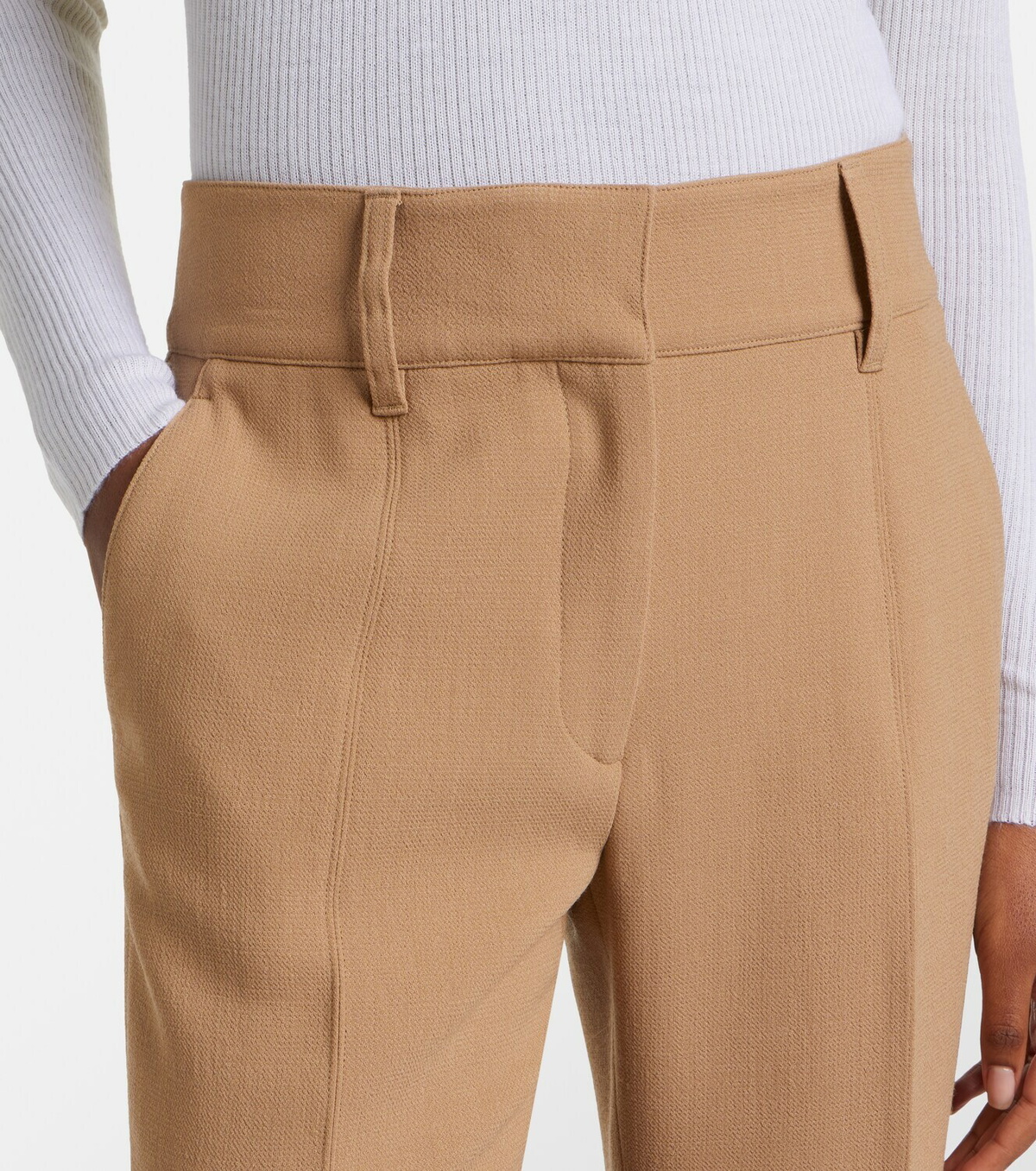 Gabriela Hearst Rhein virgin wool flared pants