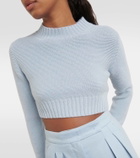 Max Mara Kaya cropped cashmere sweater