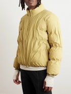POST ARCHIVE FACTION - 5.1 Down Right Quilted Nylon Down Jacket - Yellow