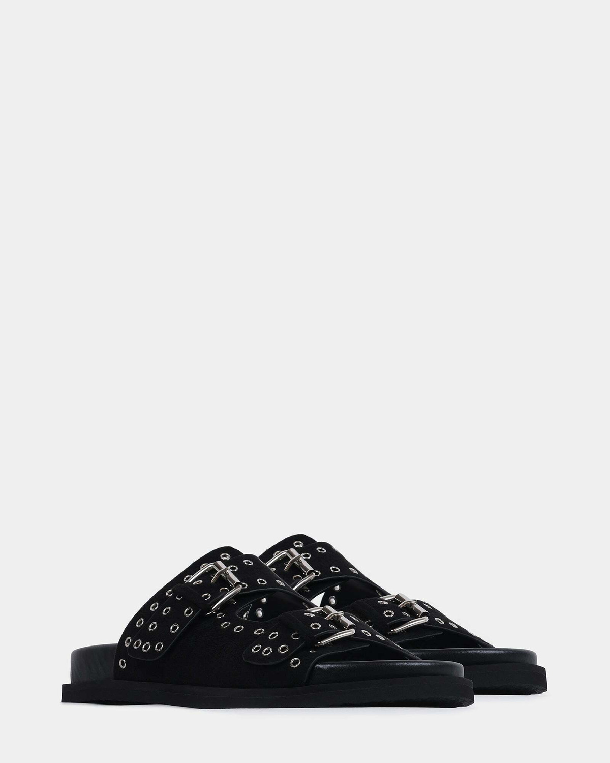 Steve Madden Captive Sandals in Black
