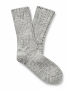 Falke - Brooklyn Organic Cotton-Blend Socks - Gray