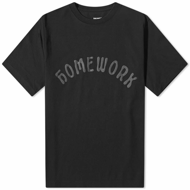 Photo: Homework Men's Under Self Construction T-Shirt in Black