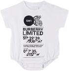 Burberry Baby Two-Pack Black & White Benny Jumpsuit Set