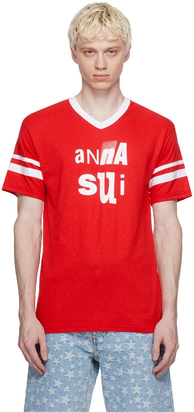 Photo: Anna Sui SSENSE Exclusive Red T-Shirt