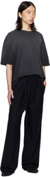 Ann Demeulemeester Black Norulf Workwear Trousers