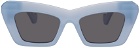 LOEWE Blue Cat-Eye Sunglasses
