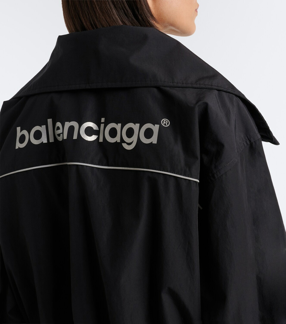 Balenciaga Cotton-blend track jacket