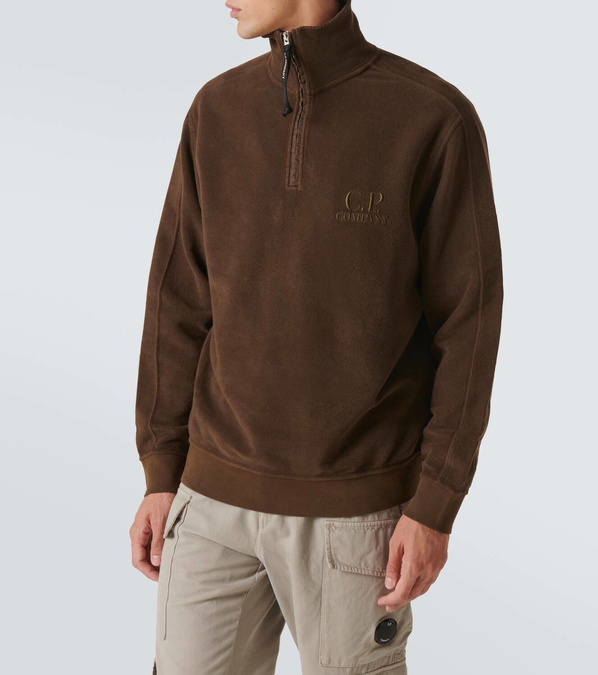 C.P. Company Cotton half-zip sweatshirt