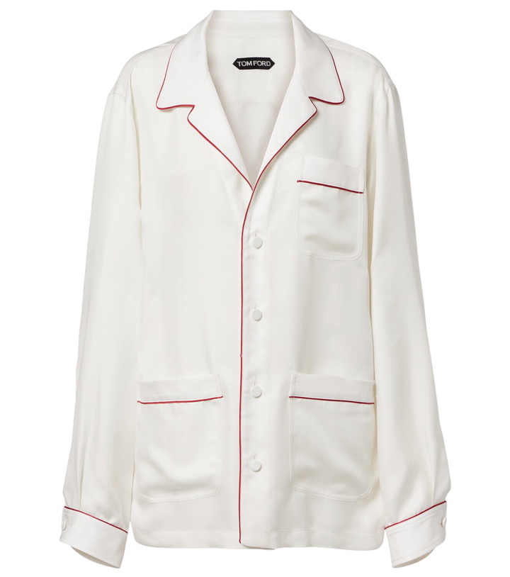 Photo: Tom Ford Silk twill pajama shirt