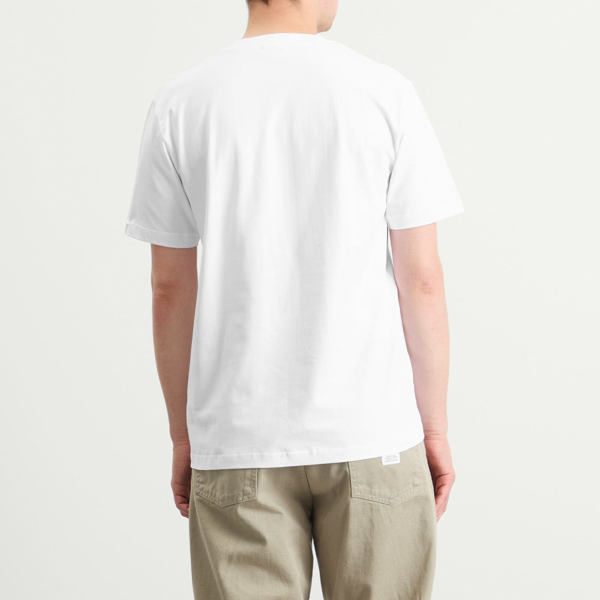 Norse Projects Men's Johannes Organic The Lakes Print T-shirt in White