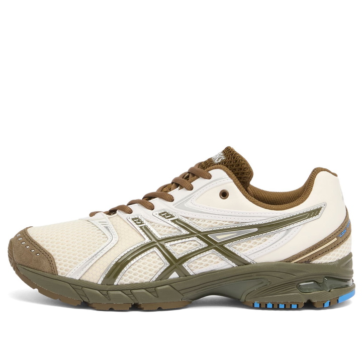 Photo: Asics x Temptation Vacation GEL-DS Trainer 14 in Cream/Olive Canvas