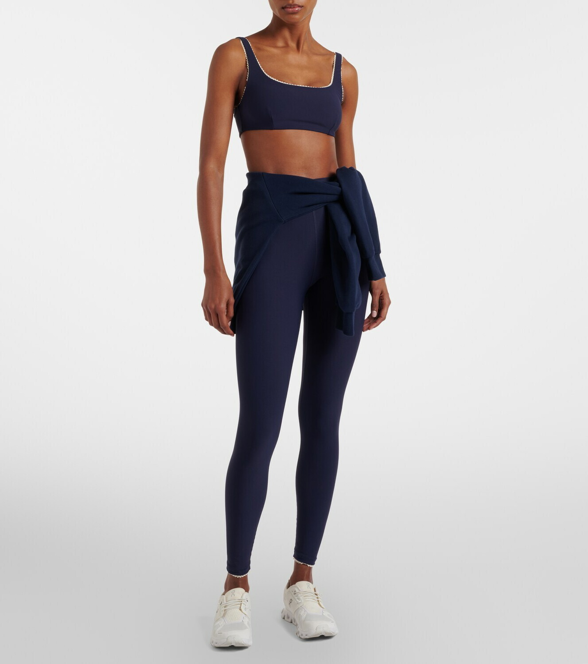 The Upside Maison scalloped sports bra