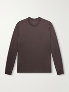 Goldwin - Wool and Lyocell-Blend Jersey Sweater - Brown