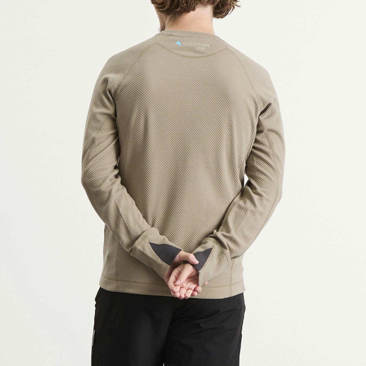 Klättermusen Men's Huge Crew Sweatshirt in Silver Green