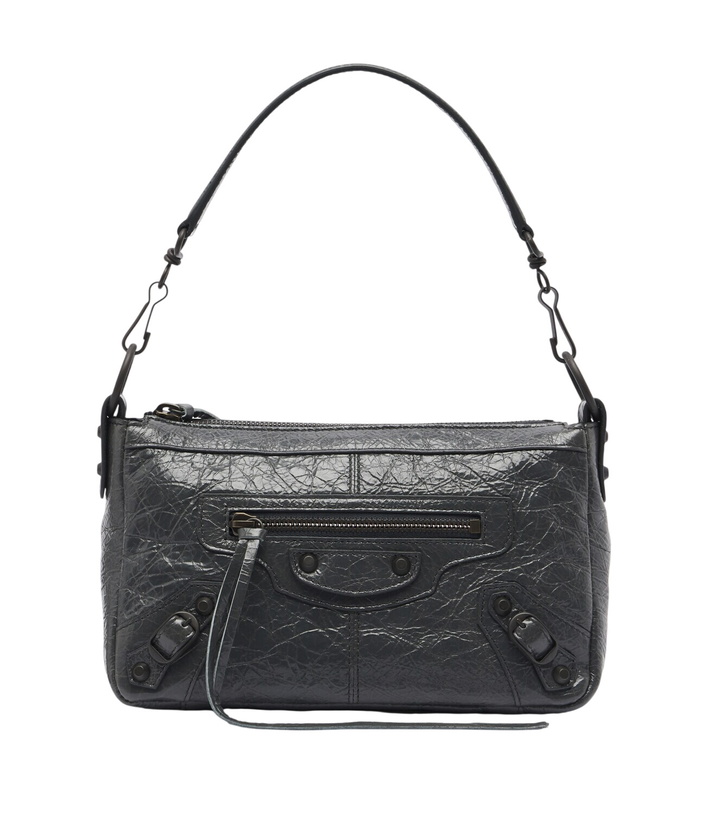 Photo: Balenciaga Le City Moto Mini leather shoulder bag