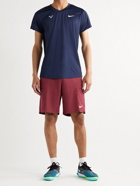 NIKE TENNIS - NikeCourt Flex Advantage Dri-FIT Tennis Shorts - Burgundy