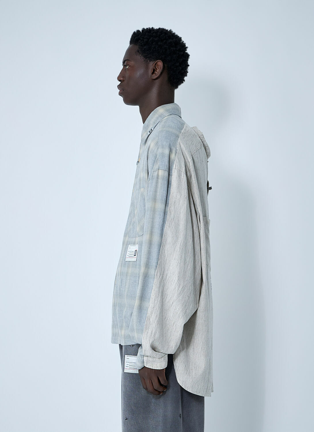 Maison Mihara Yasuhiro Distressed Shirt