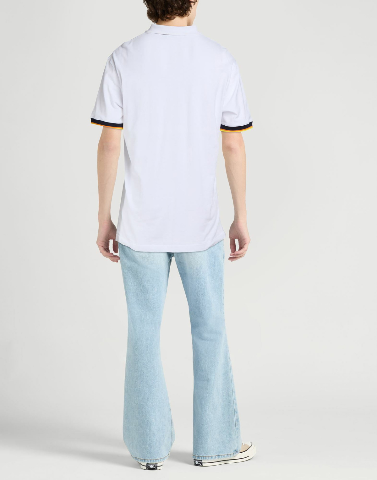 K-way Mens Polo shirt in White