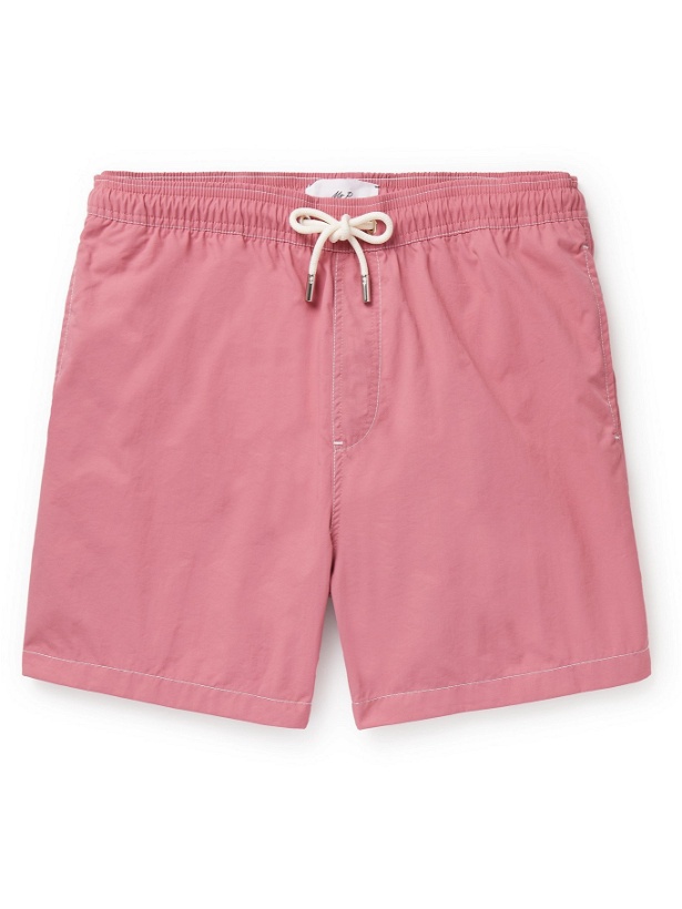 Photo: MR P. - Mid-Length Swim Shorts - Pink