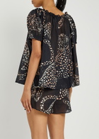 Desmond & Dempsey Jag Printed Cotton-voile Pyjama set Navy
