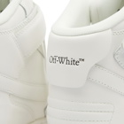 Off-White Men's Out Of Office Mid Leather Sneakers in White