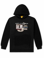 DIME - DJCO Logo-Embroidered Cotton-Jersey Hoodie - Black