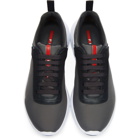 Prada Grey Nylon Tech Sneakers