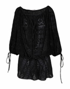 The Andamane Womens Playsuit in Black