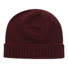Malo Burgundy Cashmere Beanie
