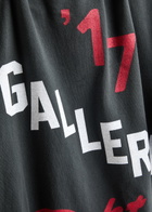 Gallery Dept. Boxing Merch Printed Cotton T-shirt Black