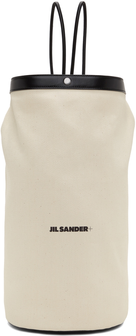 Jil Sander Black Blossom Backpack Jil Sander