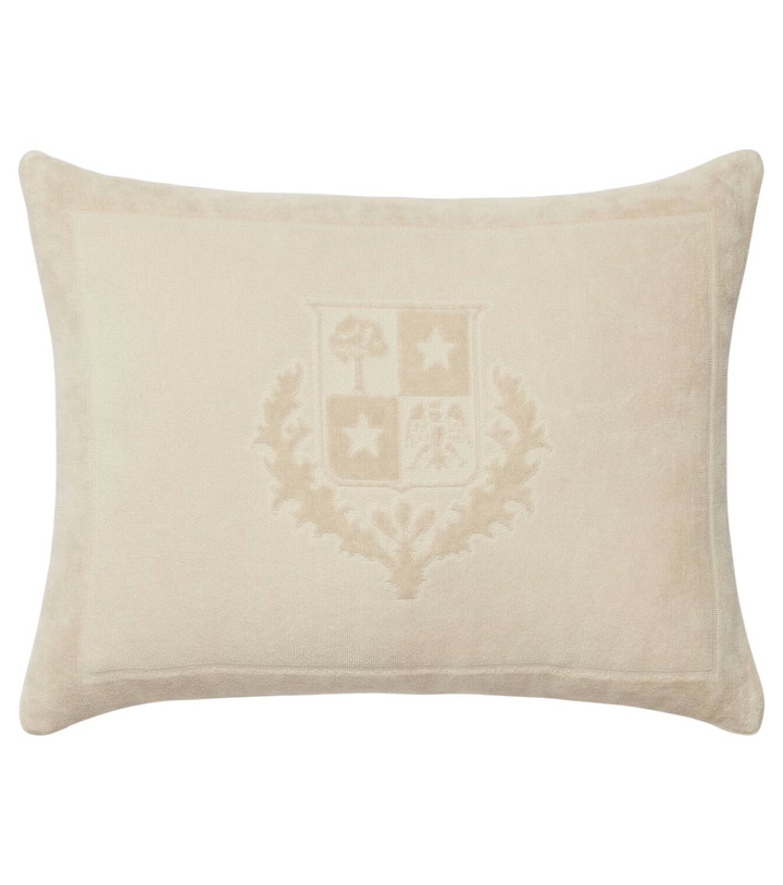 Photo: Loro Piana Crest Beach cotton pillow
