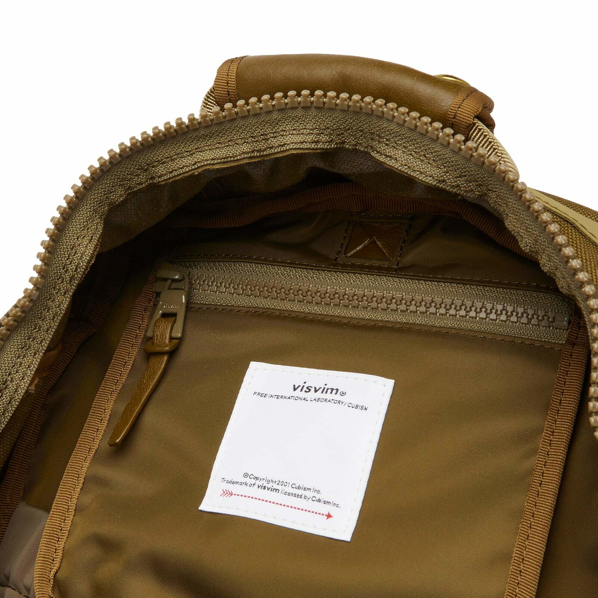 Visvim Men's Cordura 22L Backpack in Olive Visvim