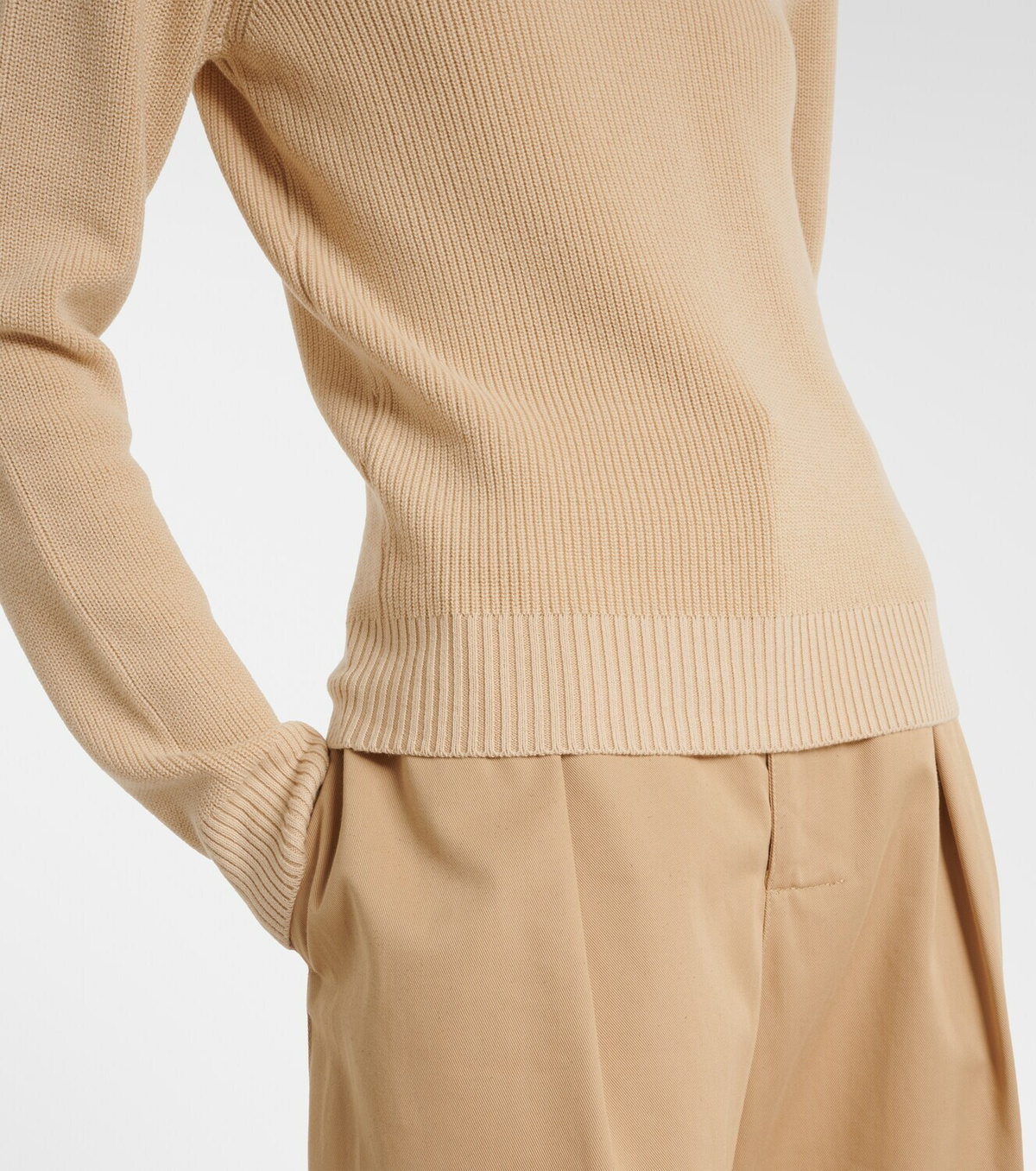 Loewe Double L cotton and wool sweater