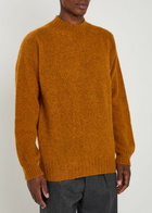 Ymc Montland Wool Jumper Orange