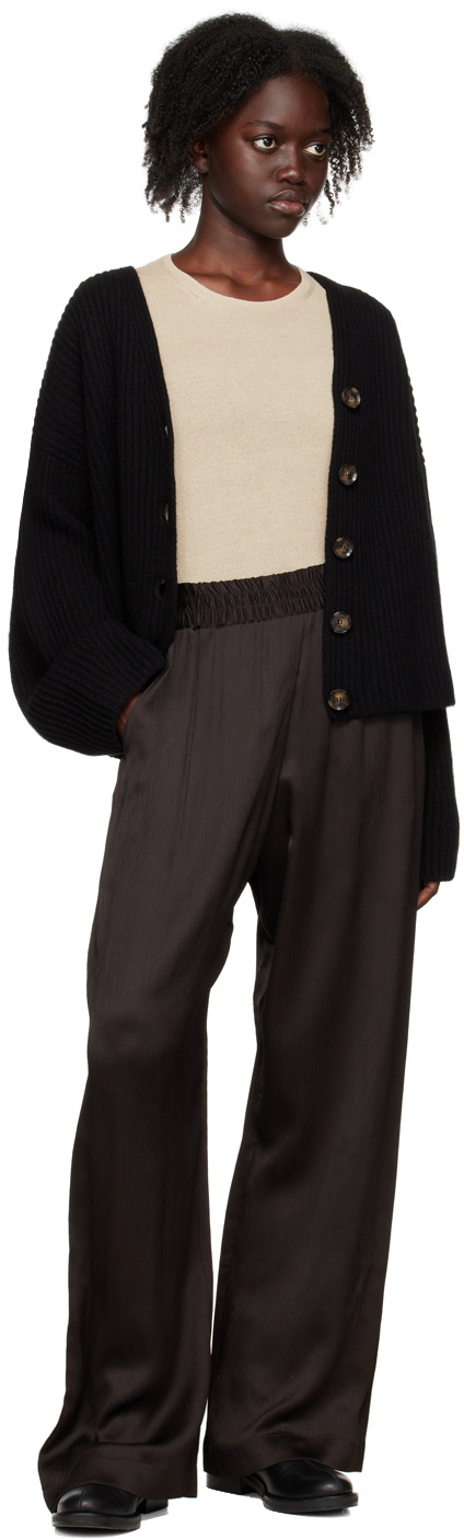 House of Dagmar Black Thelma Cardigan