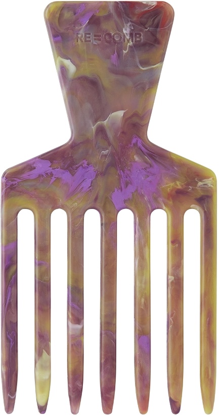 Photo: RE=COMB Purple & Green Recycled Pik