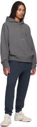 Maison Kitsuné Gray Bold Fox Head Patch Oversize Hoodie
