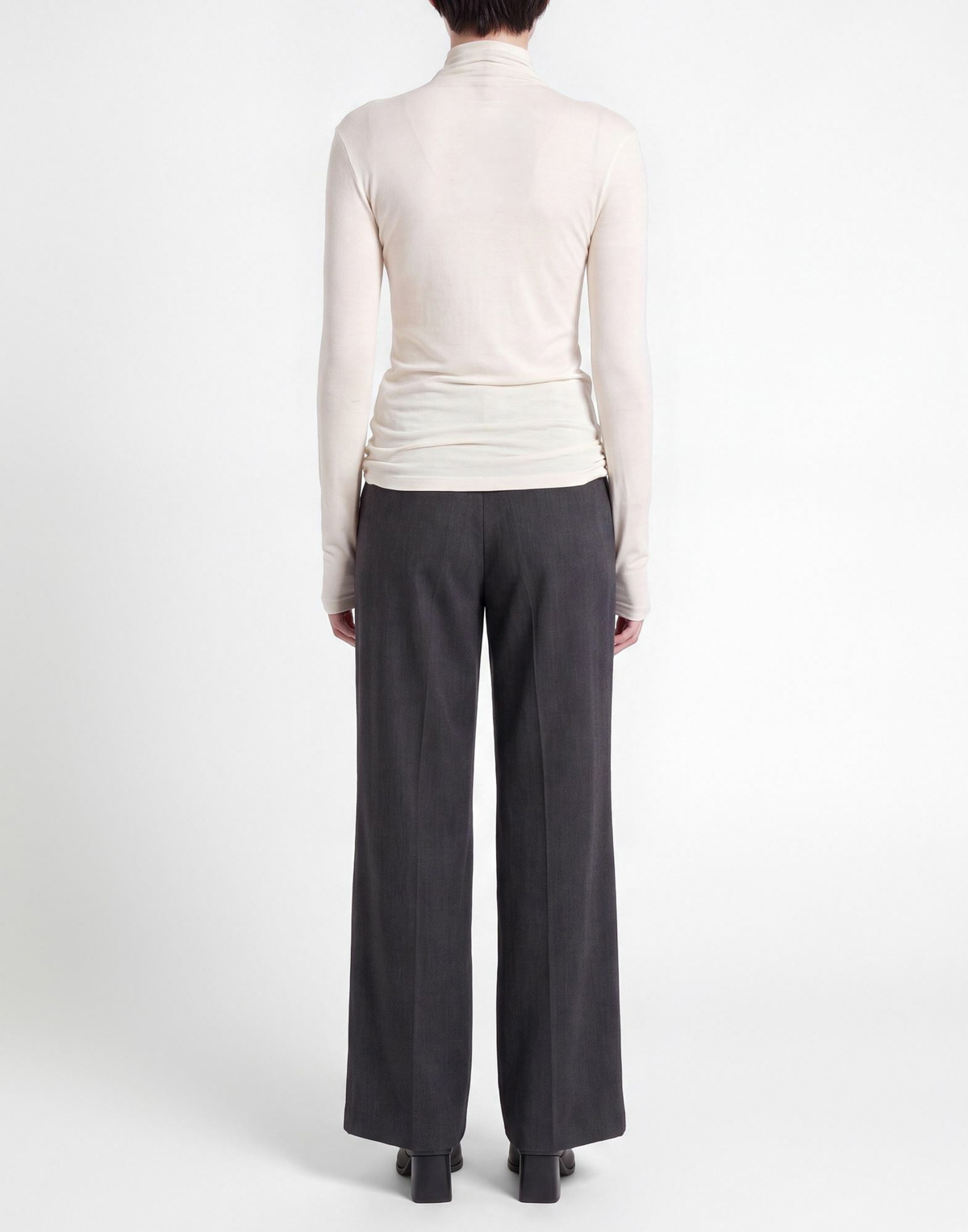 Manila Grace Womens Sweater in Off white