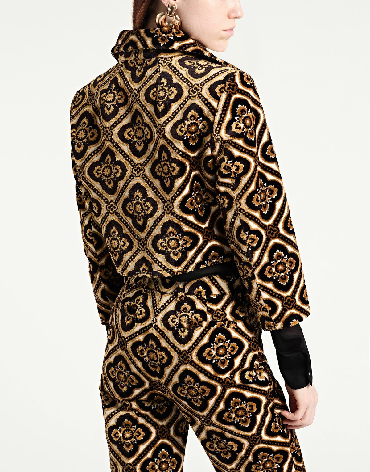 Etro Womens Blazer Dark in Brown